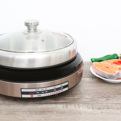 Nồi Lẩu Nướng Điện Đa Năng Lorente LT-780 - Màu Ngẫu Nhiên - Chính Hãng