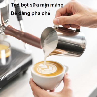 Máy pha cà phê Espresso, Cappuccino, Latte - Dòng chuyên nghiệp. Thương hiệu Mỹ cao cấp HiBREW - H21. HÀNG CHÍNH HÃNG