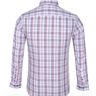 Áo sơ mi nam tay dài form ôm slim fit Khatoco A1MD468S1-CNCR291-2502-D