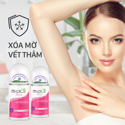 Lăn Khử Mùi – Trắng Mịn – Dịu Dàng M.pros 60ml
