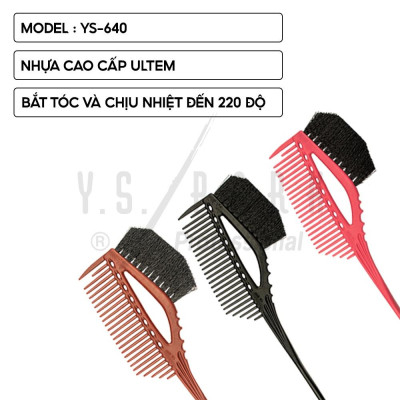 Lược chải hóa chất chịu nhiệt YS PARK nhập khẩu chính hãng Nhật Bản YS-640
