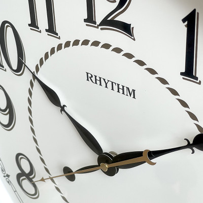 Đồng hồ Rhythm CMG612NR06 Kt 39.8 x 4.4cm, 1.09kg Vỏ nhựa. Dùng Pin.