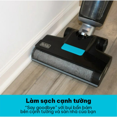 Máy hút bụi không dây lau sàn thông minh 5 chức năng Black+Decker BXUVXA02 -HÀNG CHÍNH HÃNG
