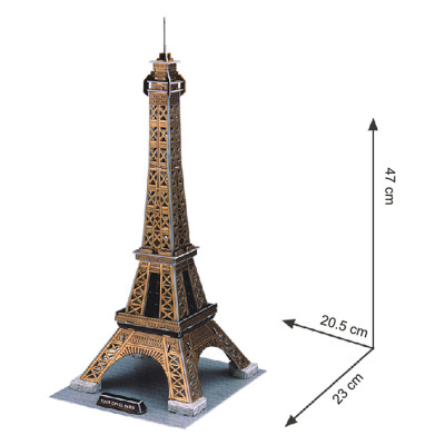 Mô Hình Giấy Cubic Fun: Tháp Eiffel [C044h]