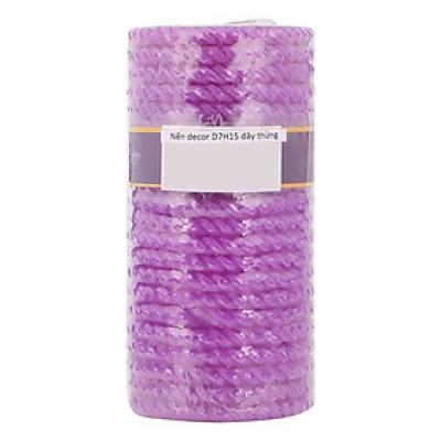 Nến Thơm Decor Dây Thừng Hương Dâu Tây Strawberry Miss Candle Ftramart D7H15 (7 x 15 cm)