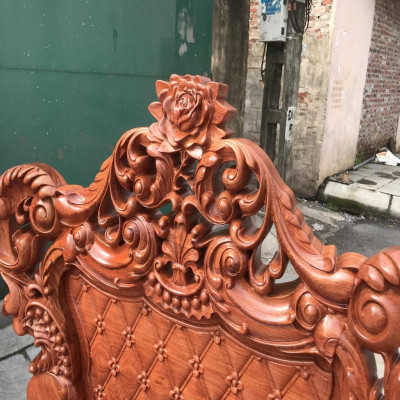 Bàn Ghế Hoàng Gia Gỗ Hương Đá