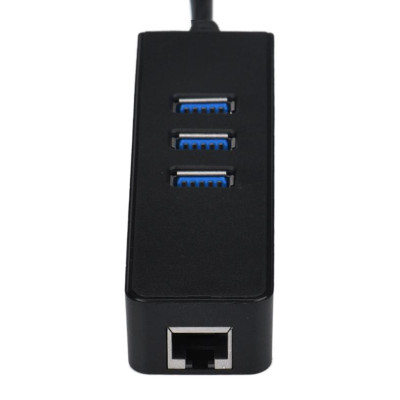 Hub Type C ra 1 cổng Lan + 3 cổng Usb 3.0 - Hàng Nhập Khẩu