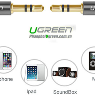 Cáp AV Ugreen 3.5mm 10733 (1m) - Hàng Chính Hãng