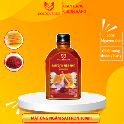 Set quà 3 hũ Nhụy hoa nghệ tây cao cấp Saffron SALAM 3Gr Tặng 1Gr + Mật ong Saffron 100ml