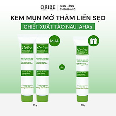 Combo 2 kem chấm mụn Oribe giảm mụn ẩn mờ thâm liền sẹo 20g