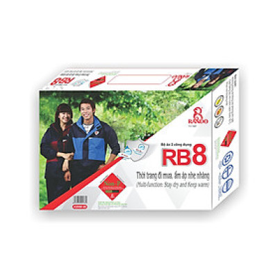 BỘ ÁO MƯA RB8 Rando 