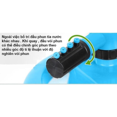 Vòi phun nước tưới cây - Mát mái bằng nhựa tự động xoay 360 độ PaKaSa 