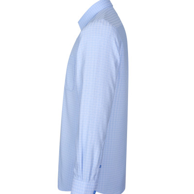 Áo sơ mi nam tay dài form ôm suông Khatoco A1MD568T1-CNCR331-2504-D-CÔNG NGHỆ NANO