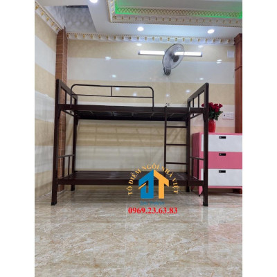 Giường sắt hộp 2 tầng 1m2x1m2( Tầng Dưới – Tầng Trên) Cao cấp - Đại Thành