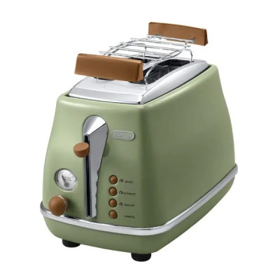 [Hàng chính hãng] Máy nướng bánh mì DeLonghi Icona Vintage CTOV2103 (BG/ GR)