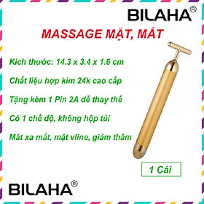 Máy Massage Mặt Nâng Cơ Chống Bọng Mặt, Cây Lăn Mặt Giá Sỉ Beauty Bar (Hàng Chính Hãng) B09