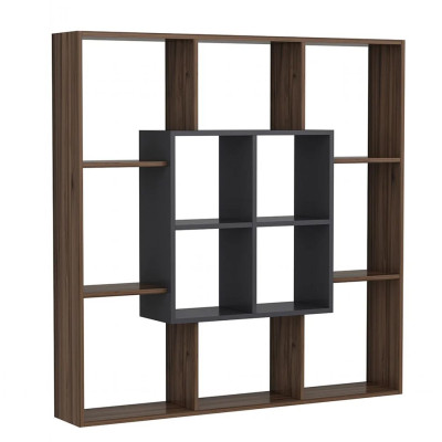 Giá sách bằng gỗ hiện đại đẹp SMLIFE Bison