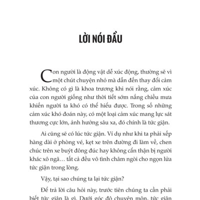 Tâm Lý Học Về Khắc Chế Cơn Giận - Đừng Để Cơn Giận Thay Đổi Con Người Bạn