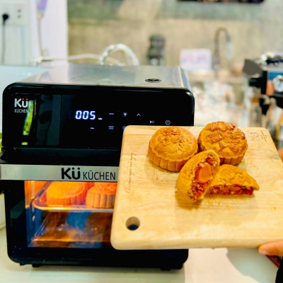 Nồi Chiên Không Dầu Kết Hợp Nồi Hấp - KUCHEN ĐỨC -  KU PCL2228 - 15 Lít - Hàng chính hãng.