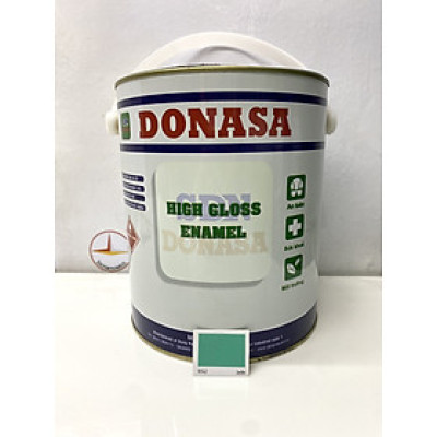 Sơn dầu Đồng Nai Donasa màu xanh ngọc 9052 3kg _ DLF 9052