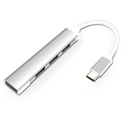 Bộ chuyển đổi TYPE-C sang USB 3.0, cáp chuyển đổi Type-c sang 4 cổng USB tốc độ cao - Hàng chính hãng/ Hàng nhập khẩu