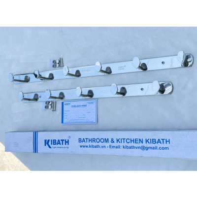 Móc Áo Kibath Hình Kim Cương Dài 50cm và 60cm Inox 304 KB-422