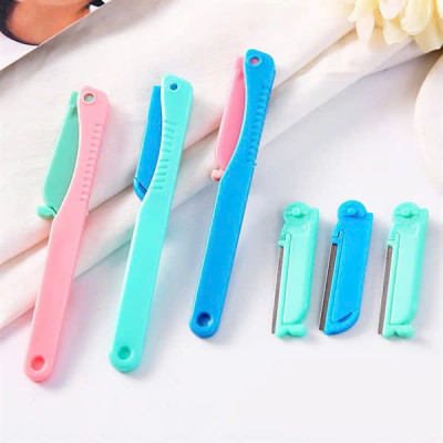 Dao Cạo Chân Mày Nữ - Vỉ 03 Dao Cạo Chân Mày