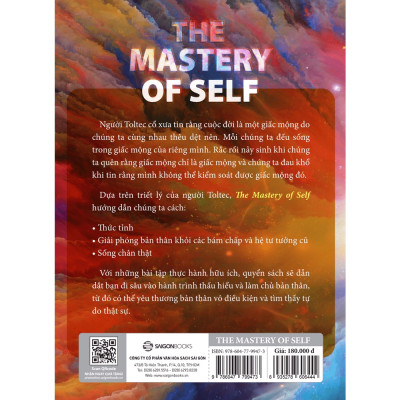 SÁCH - Hành trình thấu hiểu bản thân và tìm thấy tự do (The mastery of self) - Tác giả Don Miguel Ruiz Jr