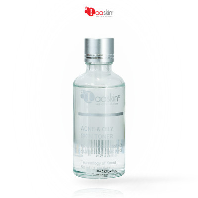 Nước cân bằng da Toner Laaskin hỗ trợ dưỡng ẩm da, giảm mịn, dưỡng trắng và se khít lỗ chân lông Acne & Oily Skin Toner 50ml