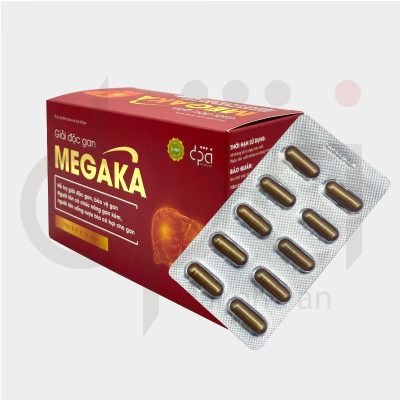 Thực phẩm hỗ trợ giải độc gan MEGAKA (H/60V)
