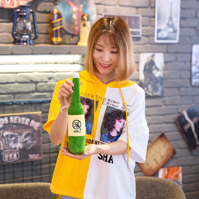 Gối ôm chai rượu vang độc đáo siêu mềm mịn (30cm--->100cm) Thú bông hình chai rượu cao cấp, hàng xịn loại 1, an toàn cho người sử dụng