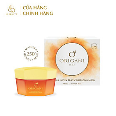 Mặt Nạ Đổi Màu Origani – Sáng Da, Ngừa Mụn, Kháng Khuẩn Cùng Mật Ong Manuka 50ml