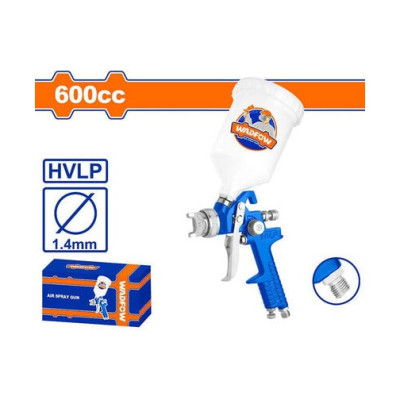 BÌNH PHUN SƠN DÙNG KHÍ HVLP 600CC WGA1506 WADFOW - HÀNG CHÍNH HÃNG