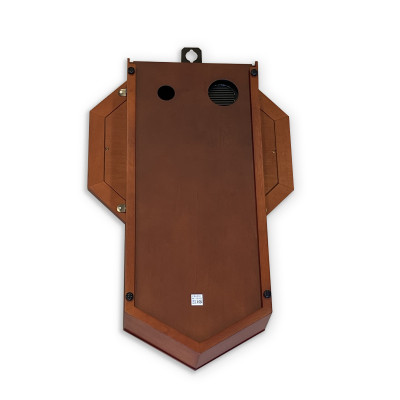 Đồng hồ treo tường Nhật Bản Rhythm CMJ501FR06 Kt 31.6 x 50.2 x 11.1cm, 2.5kg. Vỏ gỗ. Dùng Pin.