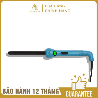 Máy Uốn Tóc Kỹ Thuật Số PYT Digital Curling Wand 19mm - Công Nghệ Nhiệt Hồng Ngoại Xa - Màu Xanh - Kèm Găng Tay Chịu Nhiệt