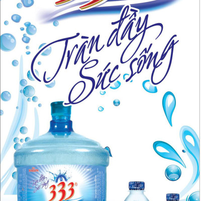 Nước uống đóng chai 333 - 500ml