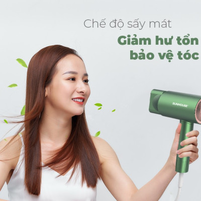 Máy Sấy Tóc SUNHOUSE SHD2315 - Màu Ngẫu Nhiên - Hàng Chính Hãng
