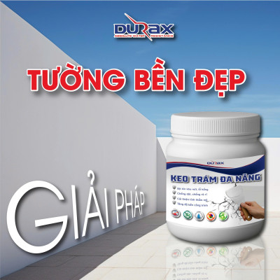 Keo Vá Tường DURA- Trám Trét Vết Nứt Khe Hở Tường - Chống Mốc Ẩm Làm Sạch Tường