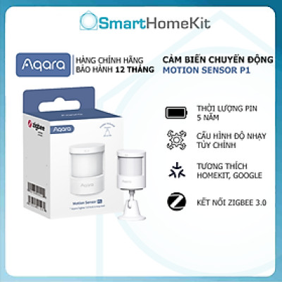 Cảm biến chuyển động Aqara P1 Motion Sensor Quốc Tế Hỗ trợ Apple HomeKit - Hàng Chính Hãng