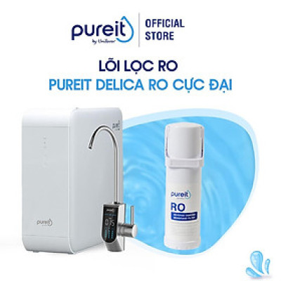 Lõi Lọc RO Pureit Delica UR5840 Âm Tủ Bếp (DIY), Hàng Chính Hãng