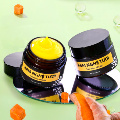 Combo kem dưỡng trắng da ban ngày và ban đêm Wonmom ( 1 Kem nghệ tươi + 1 Kem cấp ẩm )