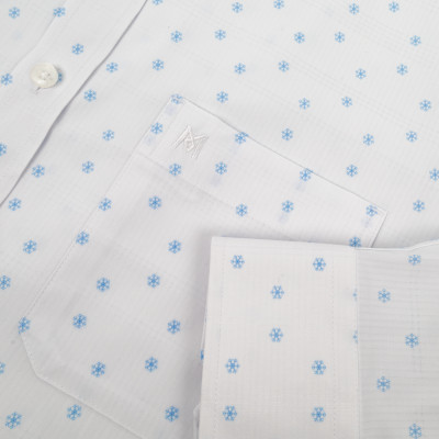 Áo sơ mi nam KHATOCO dài tay A1MD538T1-CNIN705-2701-D