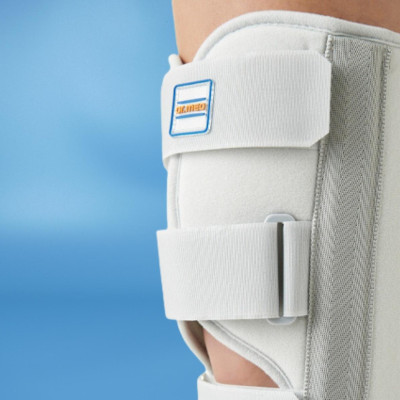 Nẹp zimmer gối (dài nẹp 35cm) Dr.Med DR-K106-1 cố định đầu gối, nhập khẩu Hàn Quốc