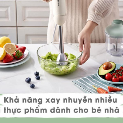 Bộ máy xay cầm tay đa năng Model: JBQ-B50E1- Hàng chính hãng