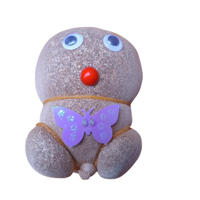 Búp bê đầu cỏ sản phẩm trang trí phòng khách bàn làm việc hoặc cho trẻ chăm sóc cây khám phá sự phát triển của cây hướng trẻ yêu thiên nhiên