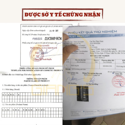 SET QUÀ TẶNG Cao Xoa Bóp Thảo Dược GIANG