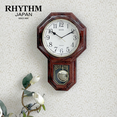 Đồng hồ Rhythm CMJ443NR06 Kt 30.0 x 47.5 x 7.0cm, 1.2kg Vỏ nhựa