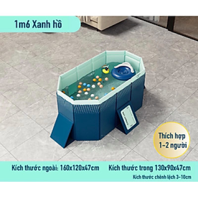 BỂ BƠI GẤP XẾP - KHÔNG CẦN BƠM - DÙNG ĐƯỢC NGAY