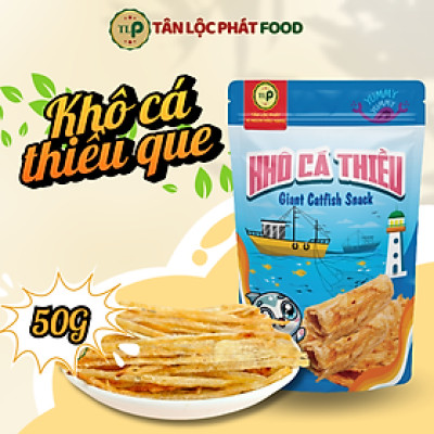 Khô Cá Thiều Que Tân Lộc Phát Túi 50g Ăn Vặt Yêu Thích
