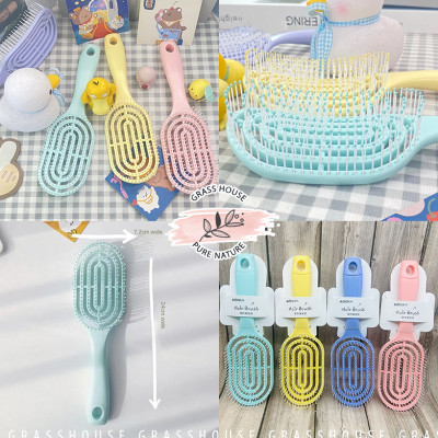 Lược thưa Chải Tóc Màu Sắc Mát Xa Da Đầu giảm rụng tóc (lược có thể dùng cho tóc nối, người nối tóc)